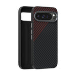 Carbon Fiber Texture Magnetic Case for Google Pixel 9 Series
