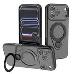 Full Protection MagSafe Case with Rotating Ring Stand for iPhone 17 Series