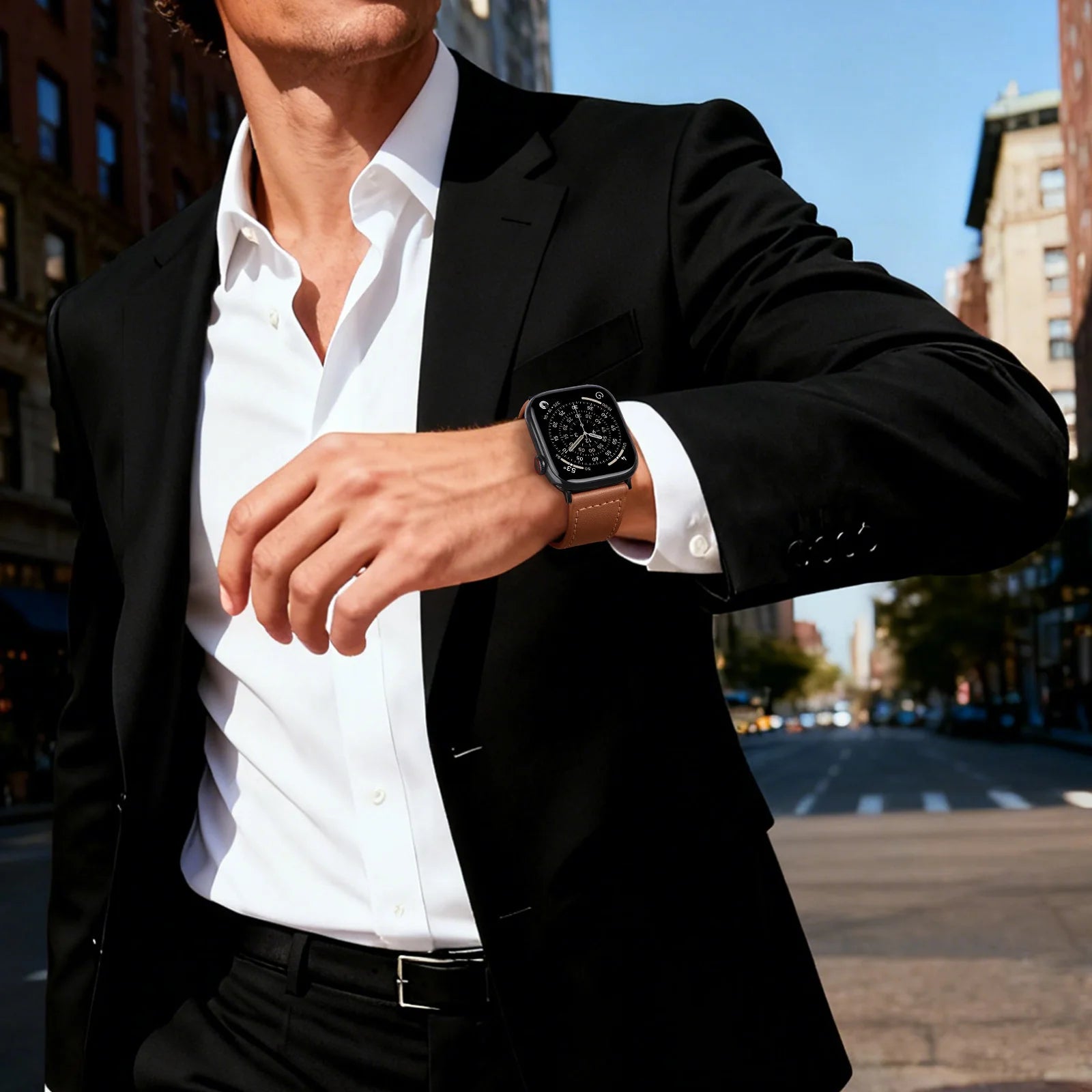 Premium Genuine Leather Band for Apple Watch