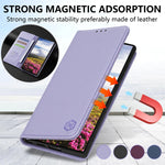 Skin-Friendly Leather Flip Case with Card Slot for Samsung Galaxy S26 Series