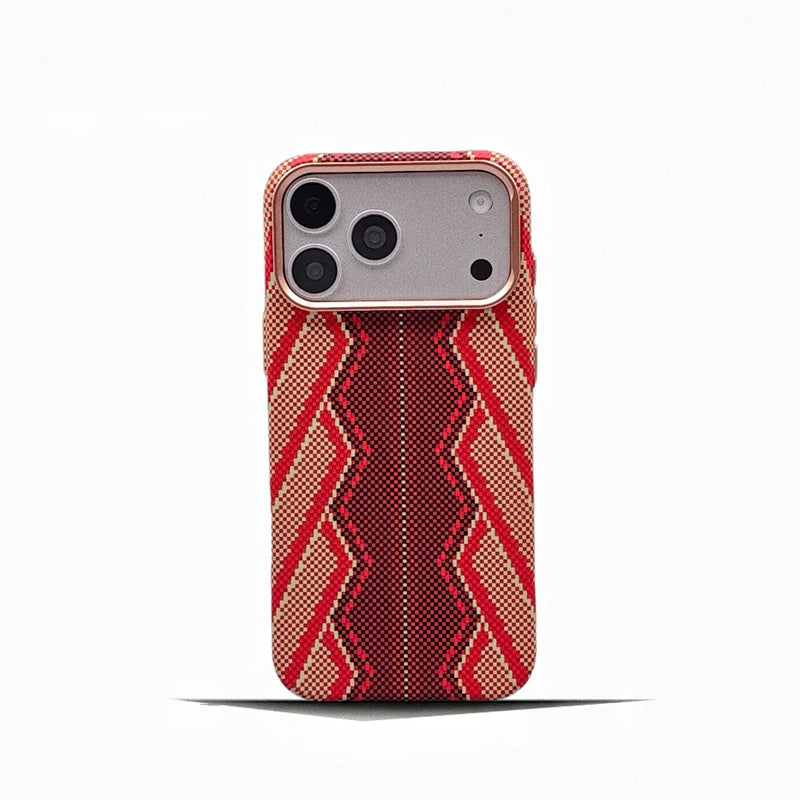Textured MagSafe Case with Camera Lens Protection for iPhone 18 Series