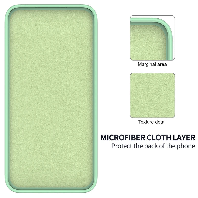 Premium Liquid Silicone Protective Case for Honor Magic 6 Pro