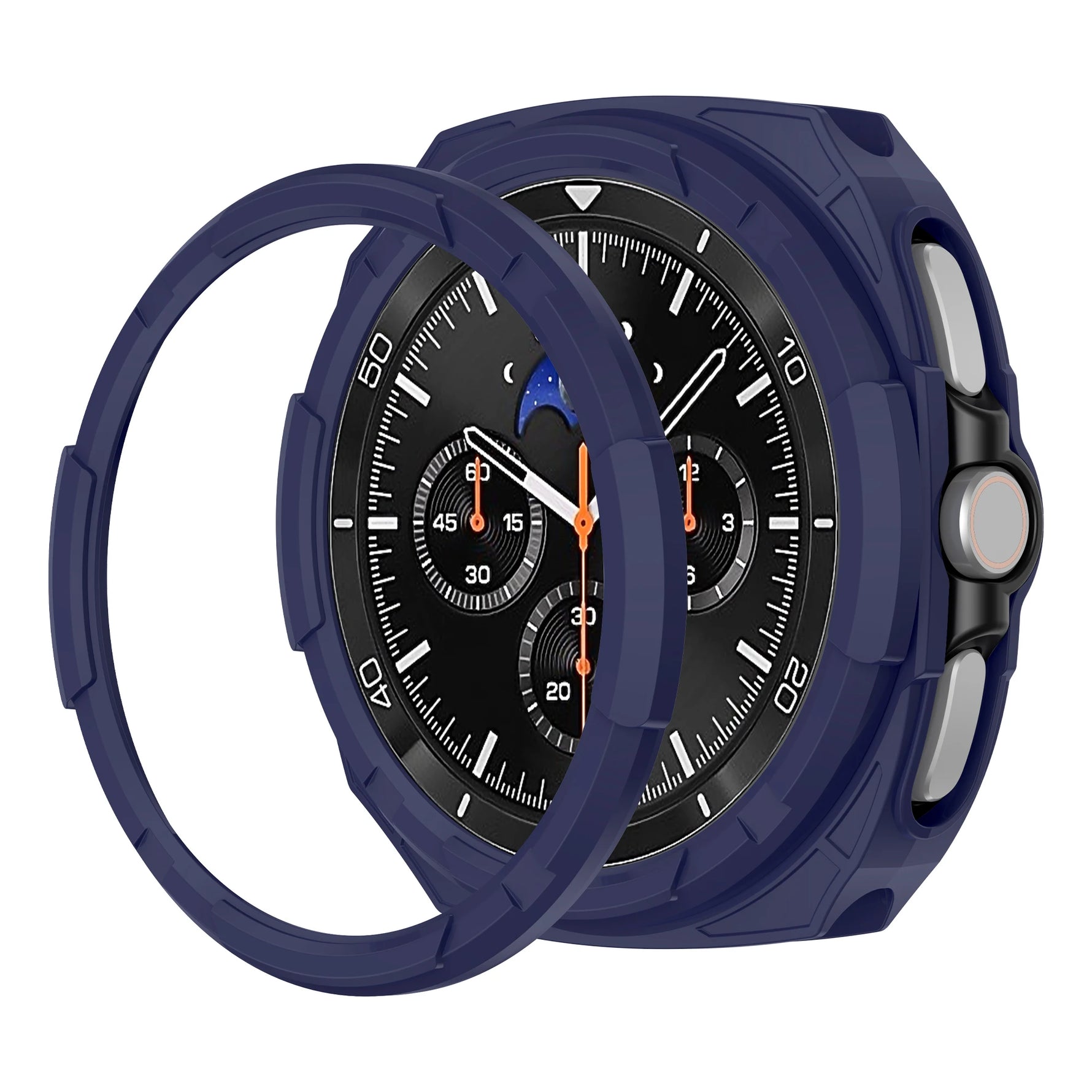 Shockproof Rugged Bezel TPU Case for Samsung Galaxy Watch 8 Classic
