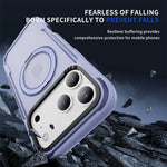 Shockproof Luxury Matte MagSafe Case with Ring Holder for iPhone 17 Series