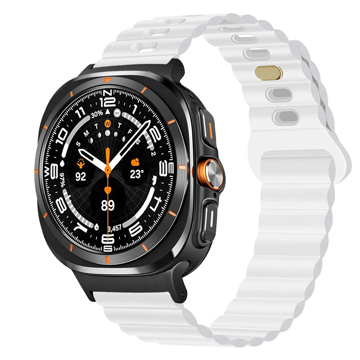 Durable No Gaps Silicone Sport Band for Samsung Galaxy Watch Ultra