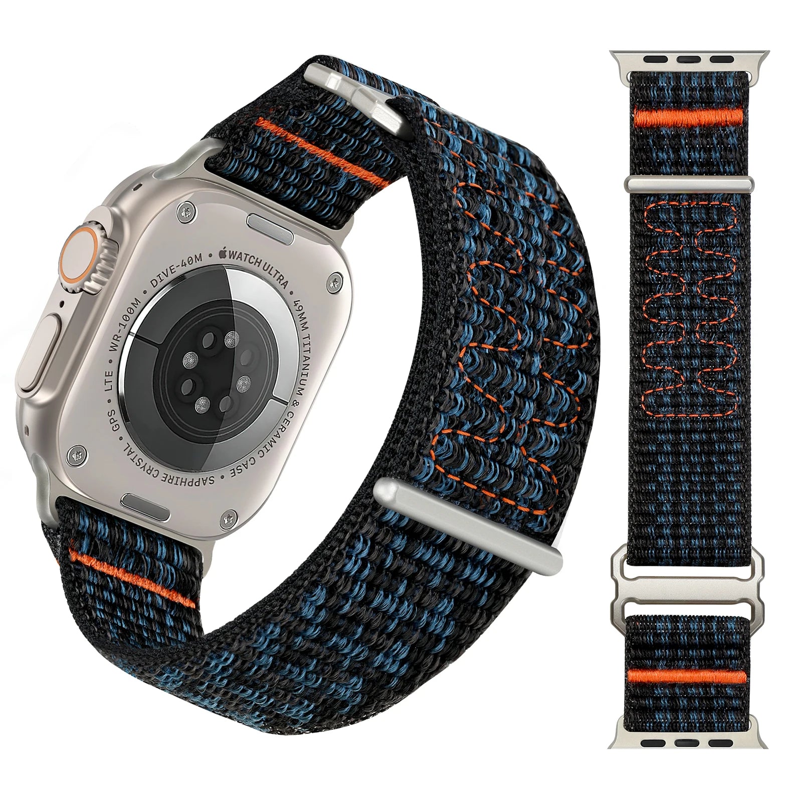 Comfort Fit Nylon Sport Band for Apple Watch