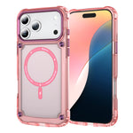 Armor Shockproof MagSafe Case with TPU Frame & Translucent Acrylic Back for iPhone 17 Series