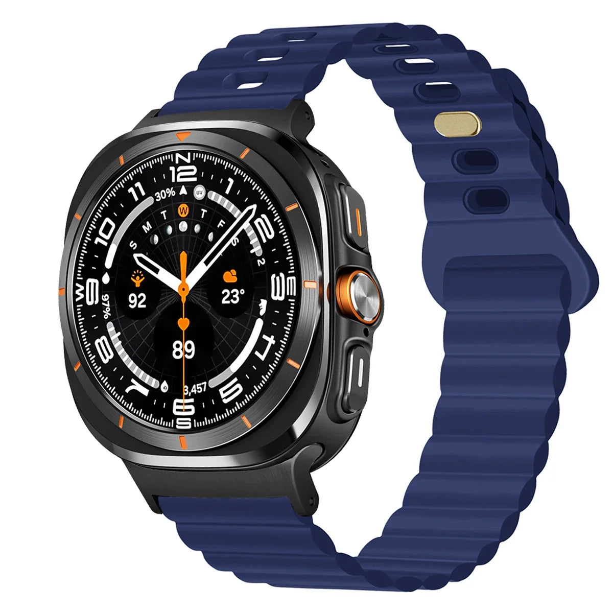 Durable No Gaps Silicone Sport Band for Samsung Galaxy Watch Ultra
