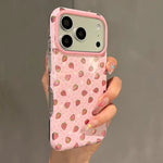 Sweet Cute Strawberry Bling Case for iPhone 17 Series