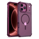 Matte Translucent Shockproof Case with Reinforced Corner Protection for iPhone 18 Series
