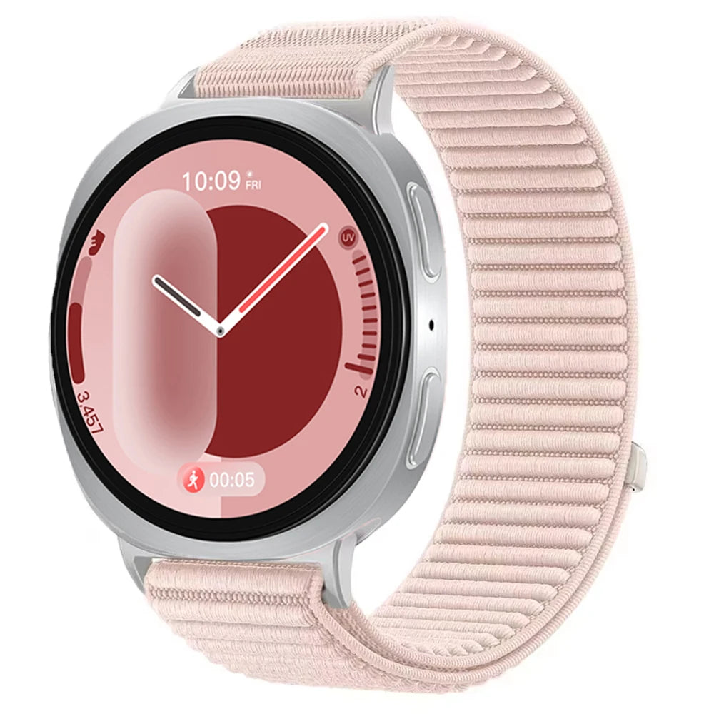 Breathable Nylon Loop Strap with Velcro Closure for Samsung Galaxy Watch 9