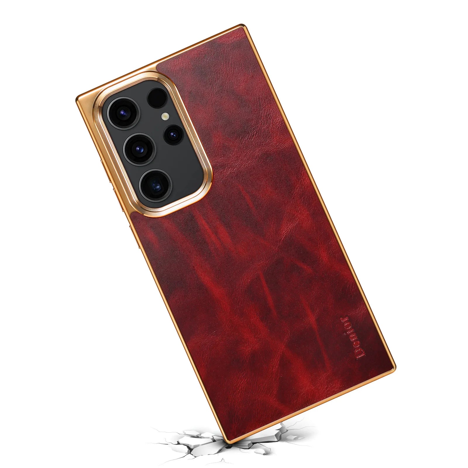 Premium Oil Wax Leather Case for Samsung Galaxy S26 Series