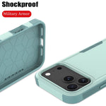 iPhone 17 Series Rugged Matte Hybrid Armor Case