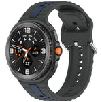 Dual-Color Silicone Strap for Samsung Galaxy Watch 8 / Galaxy Watch 8 Classic