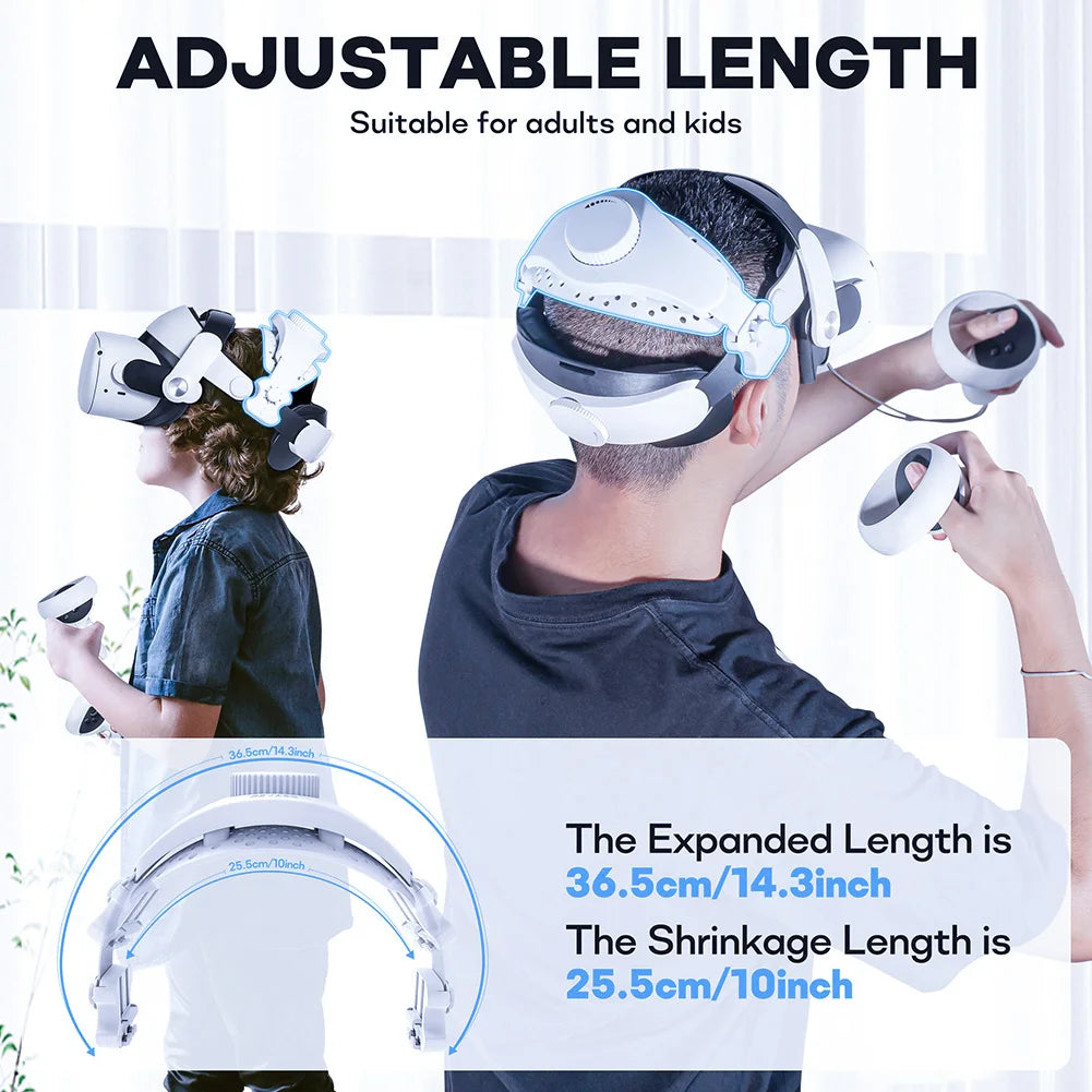Universal Fit Comfort Headband Replacement for Meta Quest 3