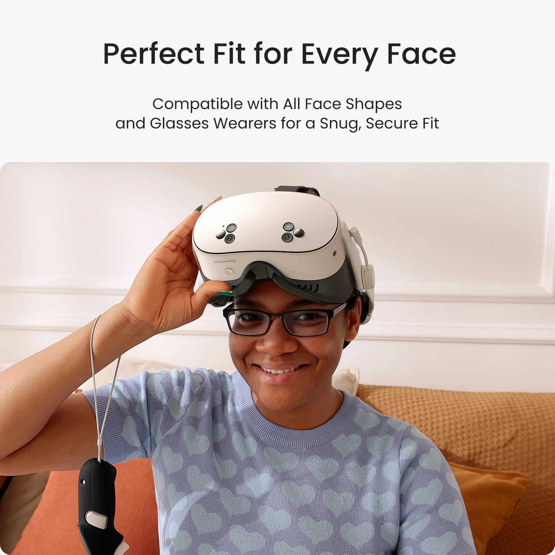 Meta Quest 3S Ventilation Face Cushion for Improved Airflow