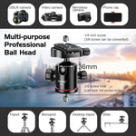 Ball 360° Panoramic Tripod Head