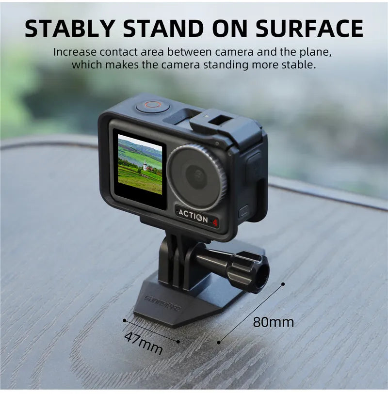 Magnetic Mount for Car & Motorcycle Support for Action Cameras