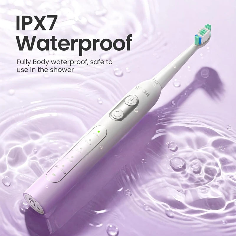 Yunchi C2 Electric Toothbrush for Adults – 90-Day Battery