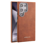 Luxury Shockproof Leather Magnetic Phone Case for Samsung Galaxy S24 Series