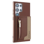 Samsung Galaxy S24 Magnetic Leather Case with Detachable Card Holder
