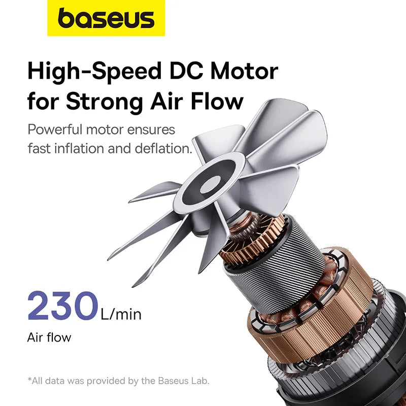Baseus Portable Electric Air Inflator Pump