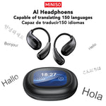 Miniso MS189 Smart AI Translation Earphones with LCD Color Display