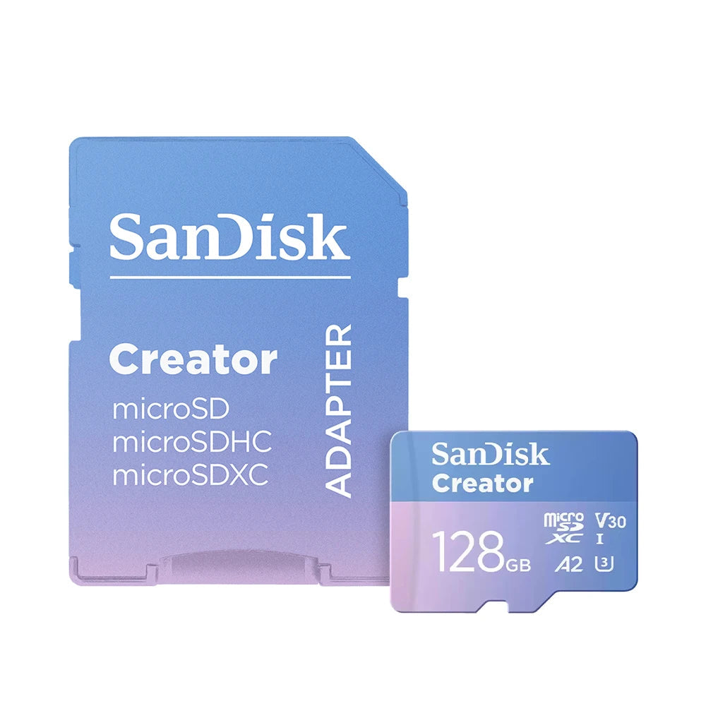 SanDisk V30 MicroSDXC Card With A2 Performance