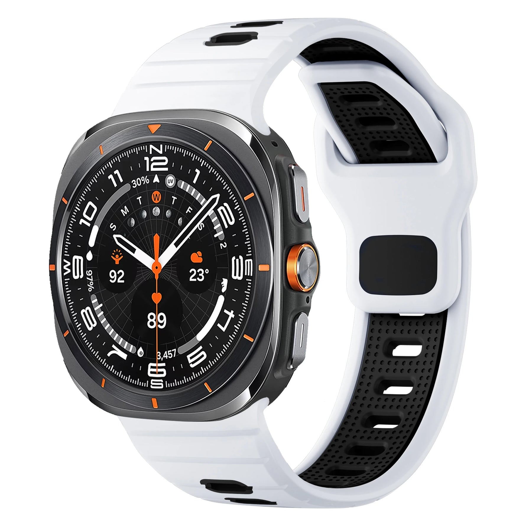 Sport Silicone Straps for Samsung Galaxy Watch Ultra and Samsung Galaxy Watch Ultra (2025)