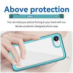 Clear Hard PC + Soft TPU Bumper Case for iPhone 16e