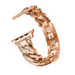 Luxury Cuban Link Jewelry Bracelet for Apple Watch