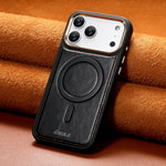 Premium Leather MagSafe Phone Case for iPhone 17 Series