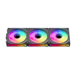 TEUCER DL-1 ARGB PC Fan Kit 3-Pack Wireless RGB Cooling Fans