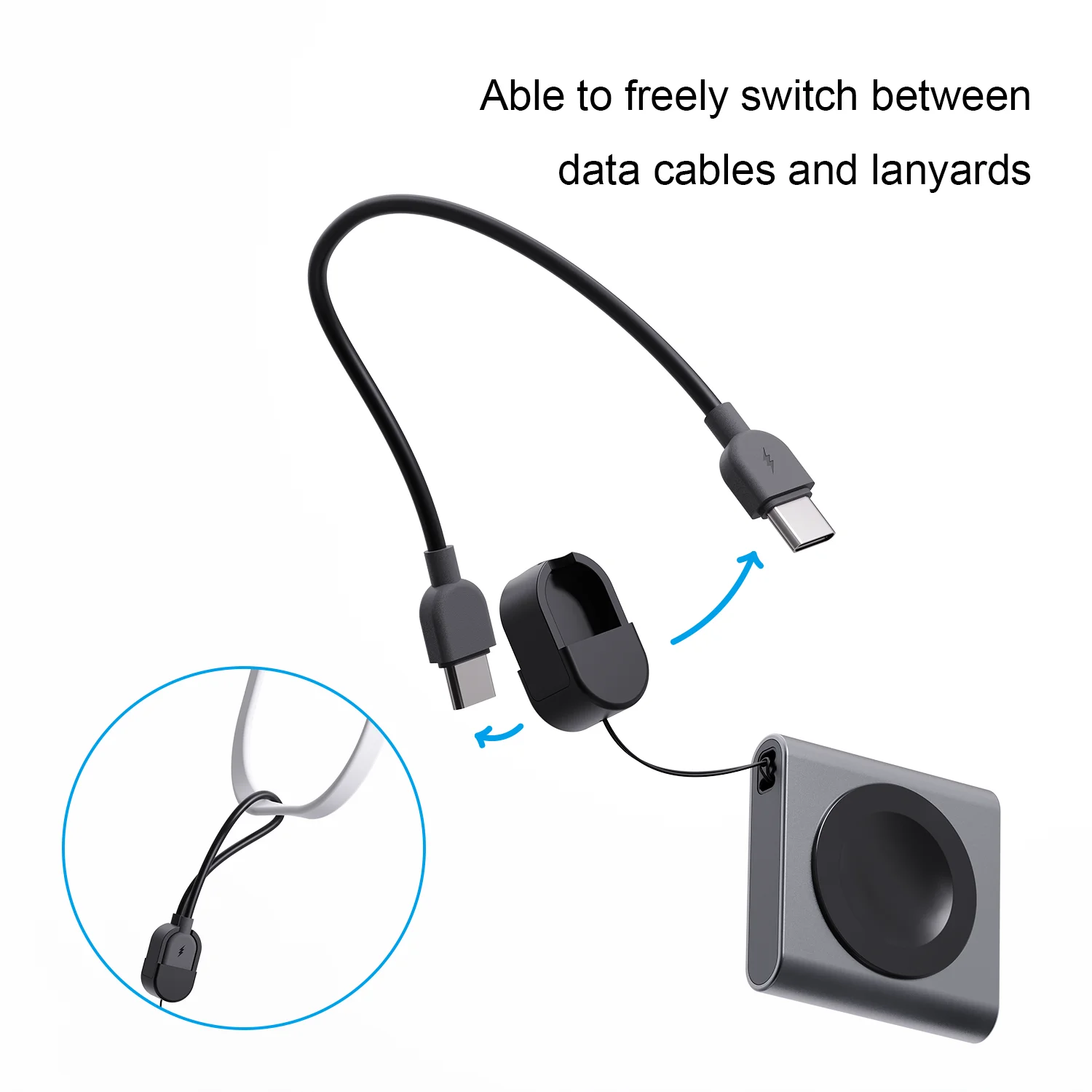 Bonola Portable Samsung Watch Wireless Charging Dock