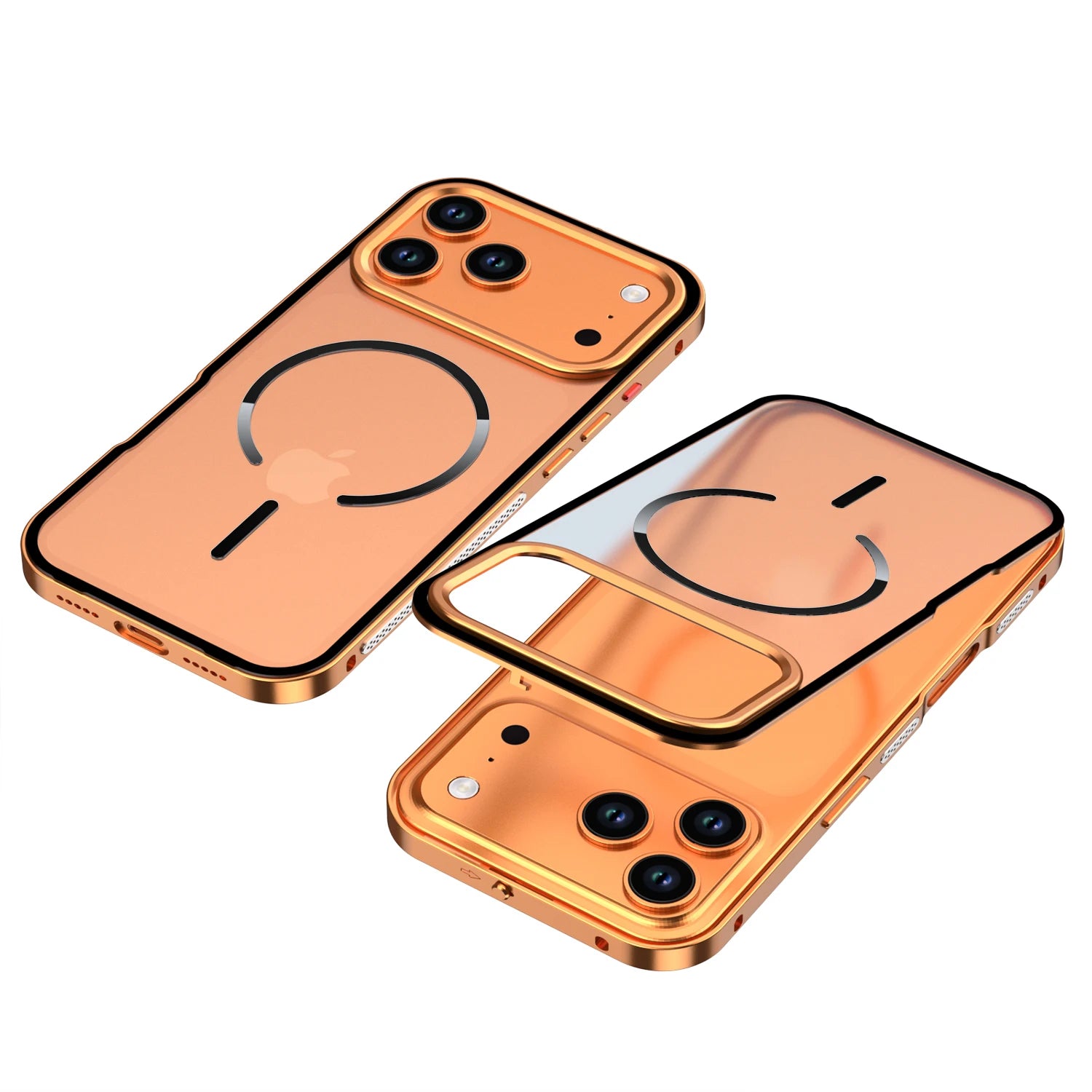 Slim Metal Frame MagSafe Case for iPhone 17 Series