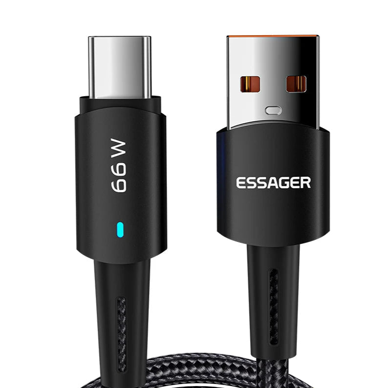 Essager Super Flash 66W PD USB-C Cable