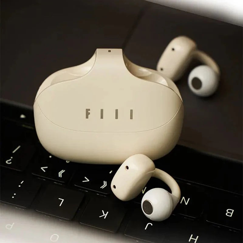 FIIL Atom Clip-On Wireless Earbuds –  IPX5 Waterproof, 36H Battery Life