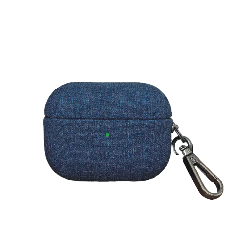 Cloth Pattern Genuine Leather Case for AirPods Pro 2