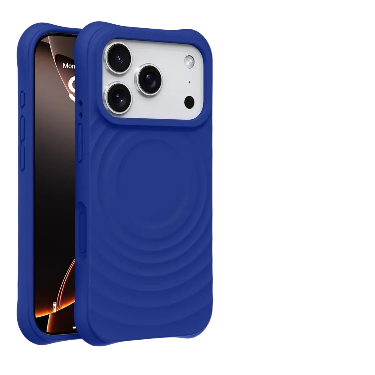 Water Ripple Silicone Magsafe Case for iPhone 17 Series