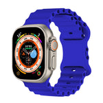 Durable Silicone Ocean Strap for Apple Watch