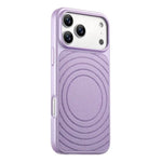 Luxury Wave Pattern MagSafe Leather Case for iPhone 17 Series