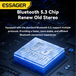 Essager Bluetooth 5.3 FM Car Transmitter with Dual Port Fast Charger