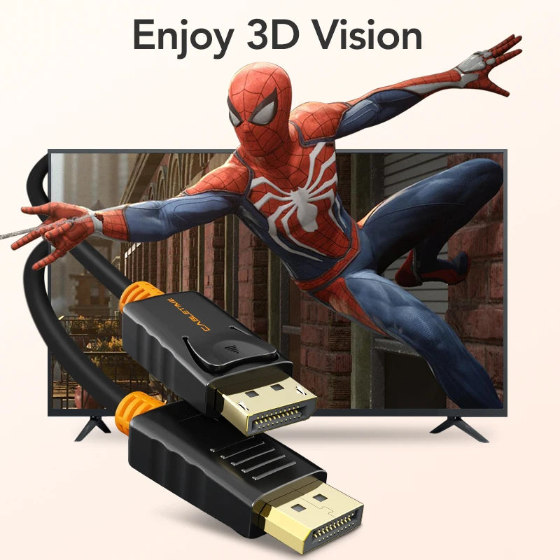 CABLETIME High-Definition DisplayPort Cable