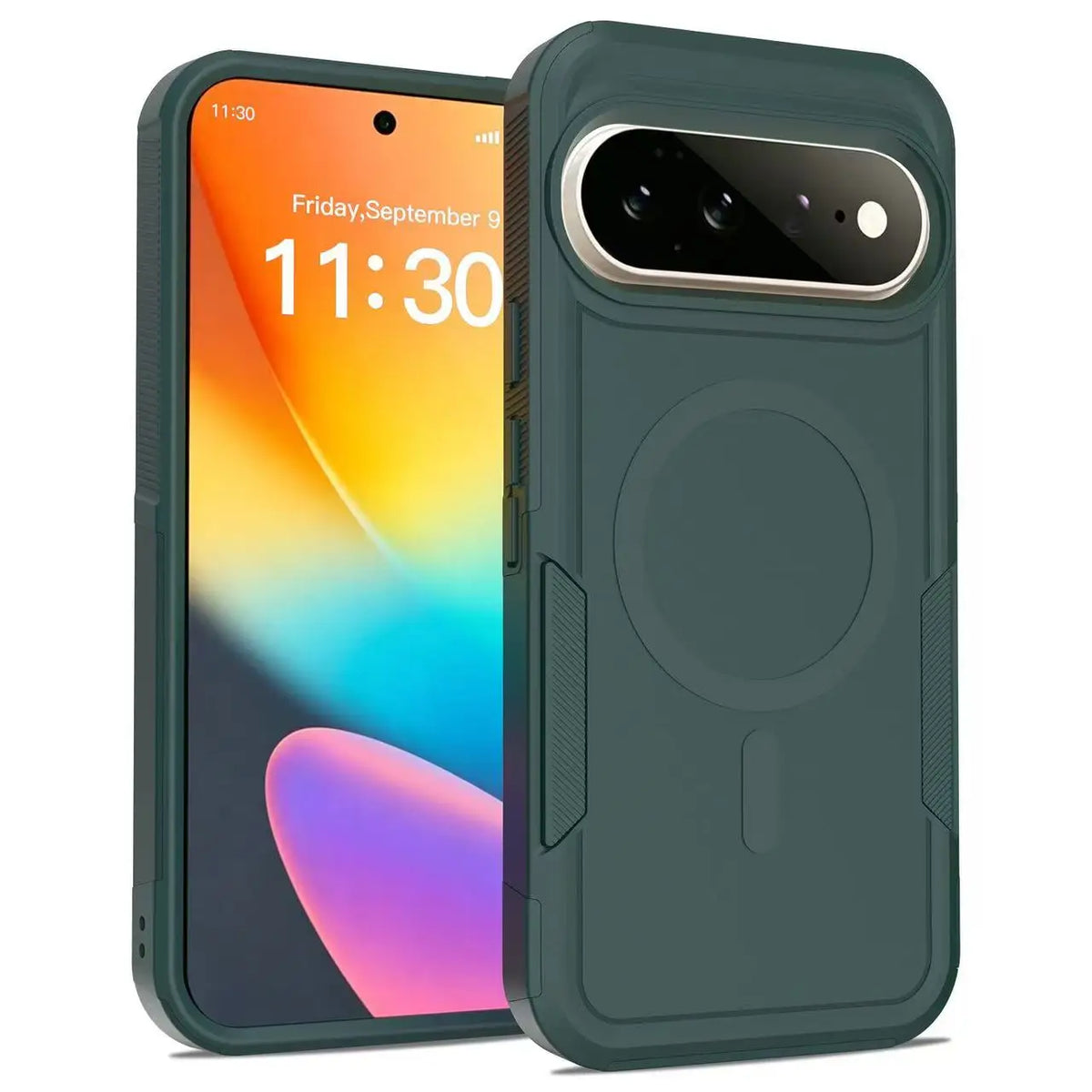 Textured Grip Dual-Layer Magnetic Case for Google Pixel 10 Series