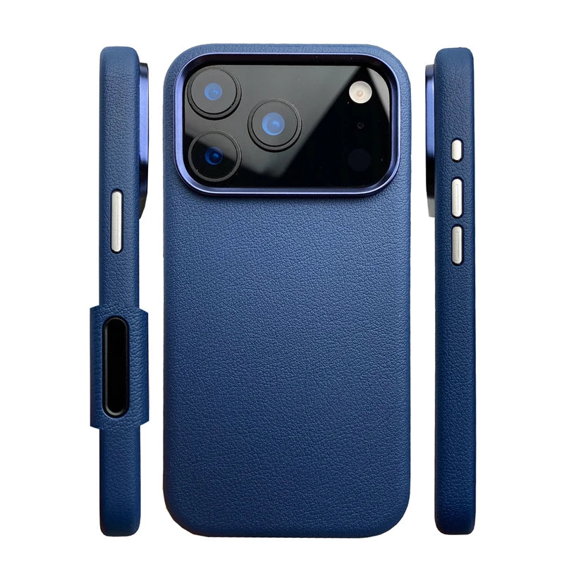 Solid Color MagSafe Protective Case with Alloy Lens Protection for iPhone 17 Series