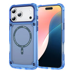 Armor Shockproof MagSafe Case with TPU Frame & Translucent Acrylic Back for iPhone 17 Series