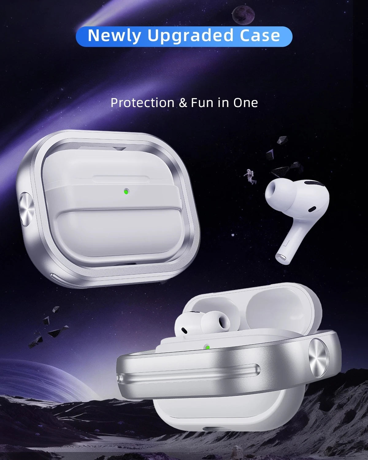 AirPods 4 Fingertip Spinner Protective Case