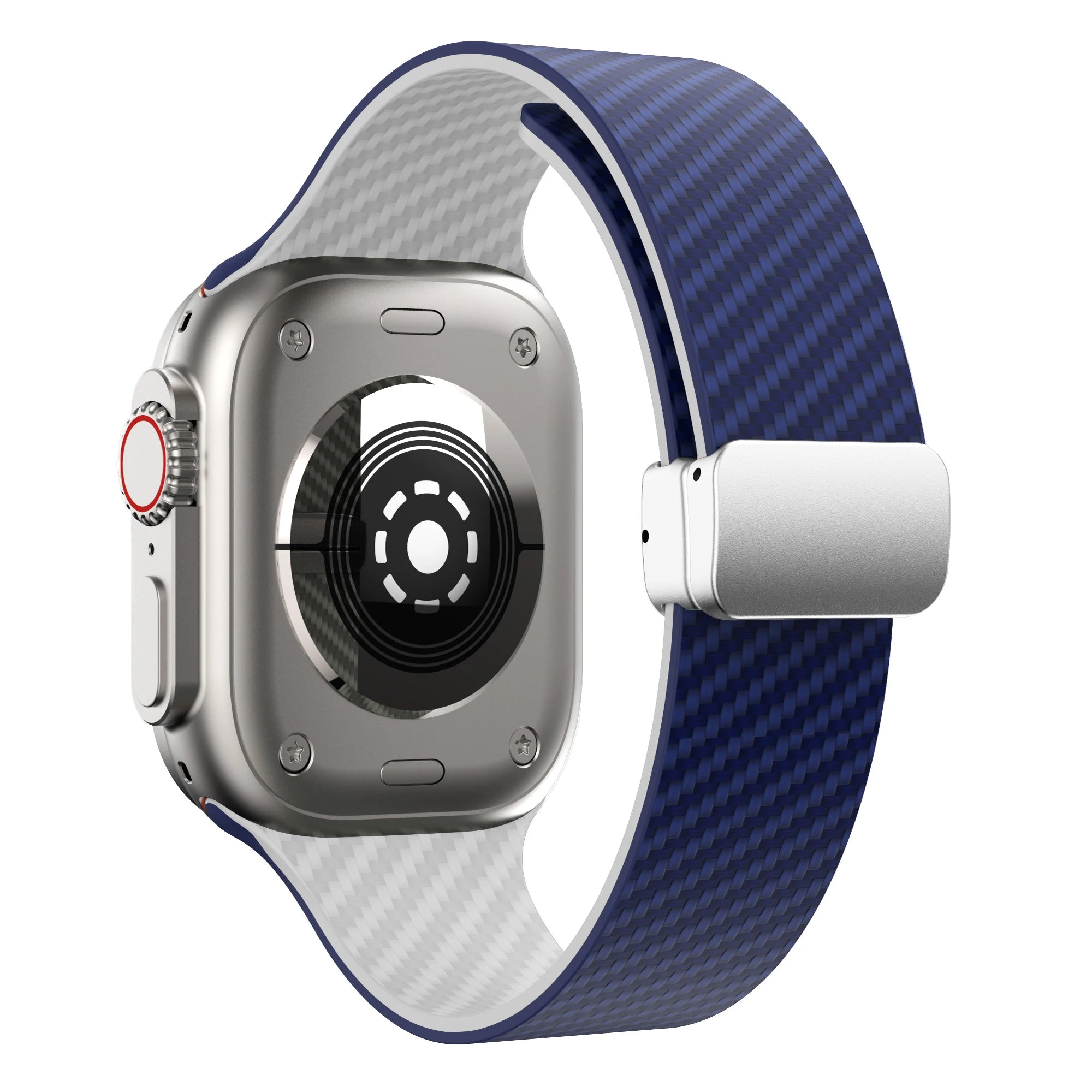 Carbon Fiber Pattern Magnetic Straps for Apple Watch