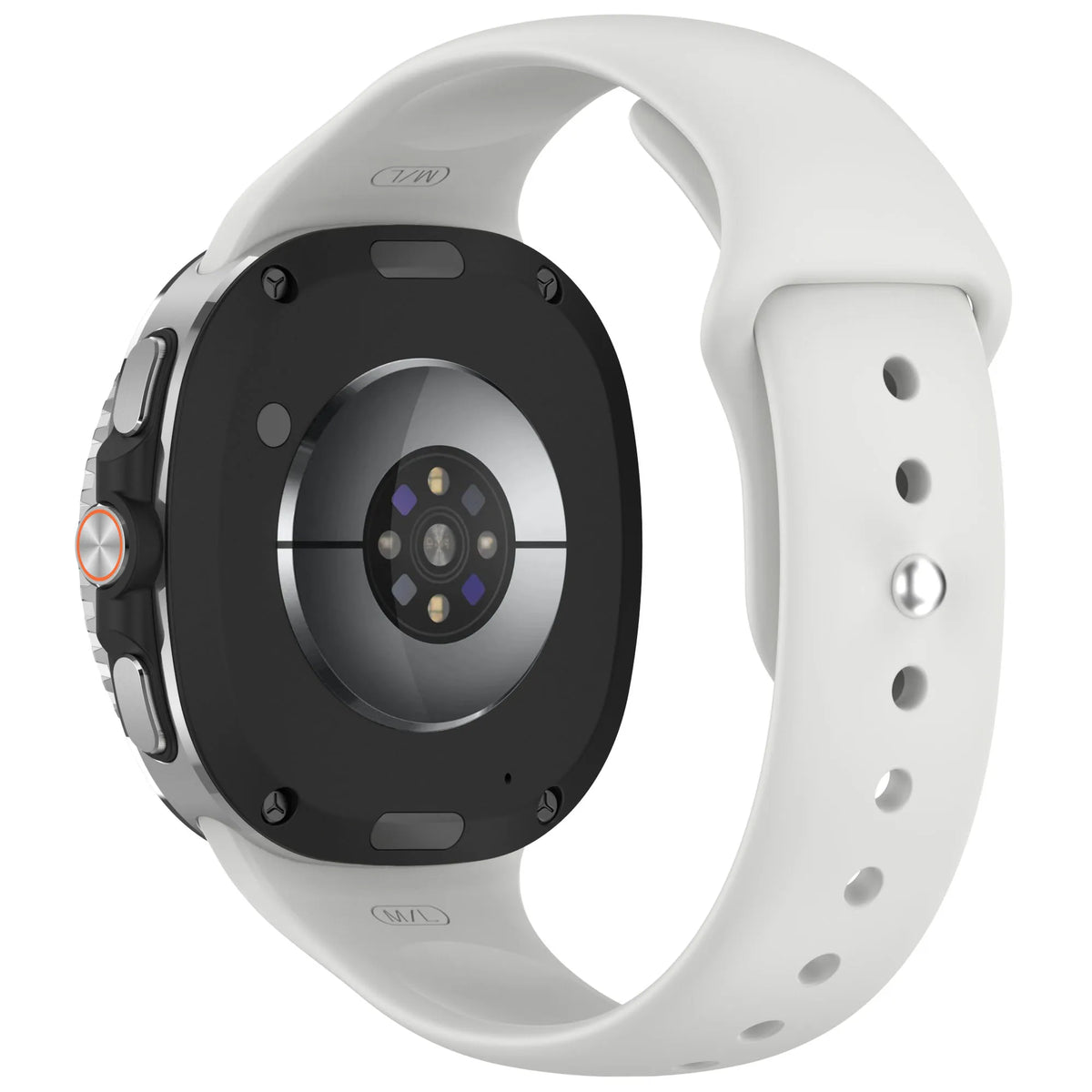 Silicone No-Gaps Sports Watch Strap for Samsung Galaxy Watch 8 & Galaxy Watch 8 Classic