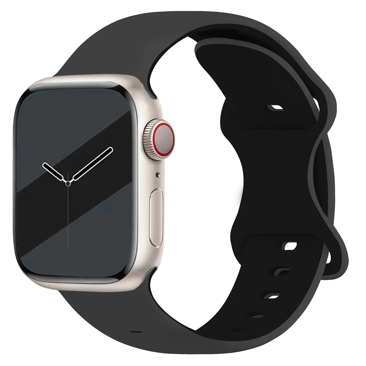 Two-Tone Silicone Strap for Apple Watch